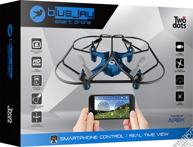 TWO DOTS Smartdrone Blue Jay videogame di RAD