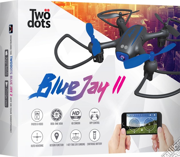 TWO DOTS Smartdrone Blue Jay 2 videogame di DRNA
