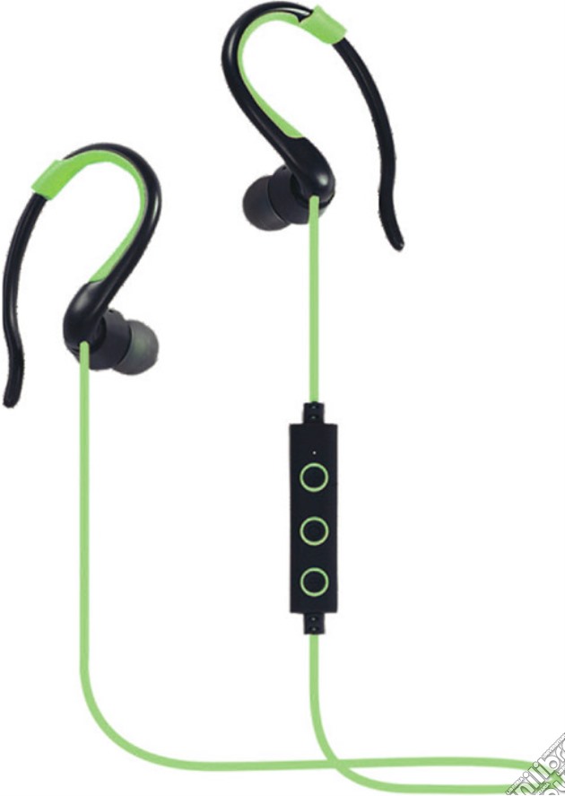 Auricolari Sport Bluetooth verde videogame di ACC