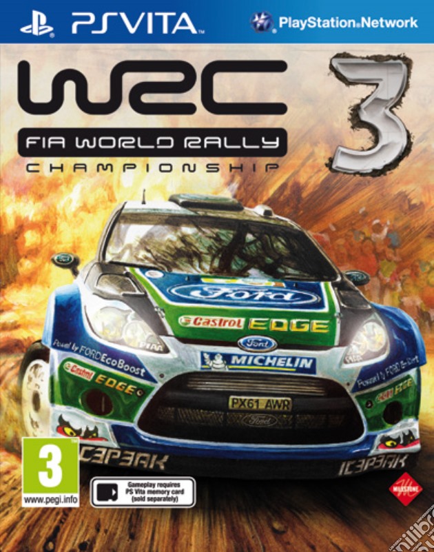 WRC 3 Fia World Rally Championship videogame di PSV