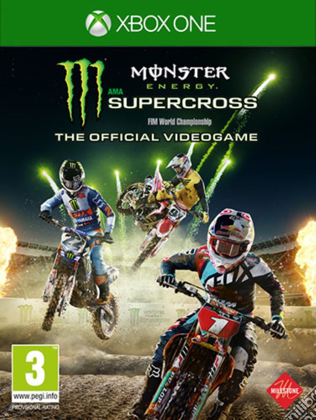 Monster Energy Supercross videogame di XONE