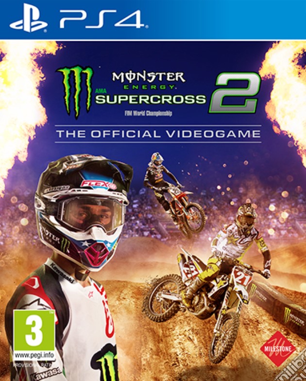 MonsterEnergySupercross Off.VG2 MustHave videogame di PS4