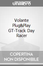 Volante Plug&Play GT-Track Day Racer videogame di PS3