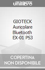 GIOTECK Auricolare Bluetooth EX-01 PS3 videogame di ACC