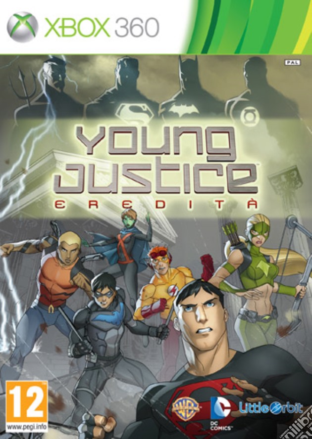 Young Justice Legacy videogame di X360