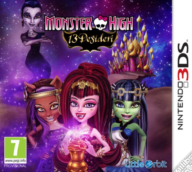 Monster High: 13 desideri videogame di 3DS