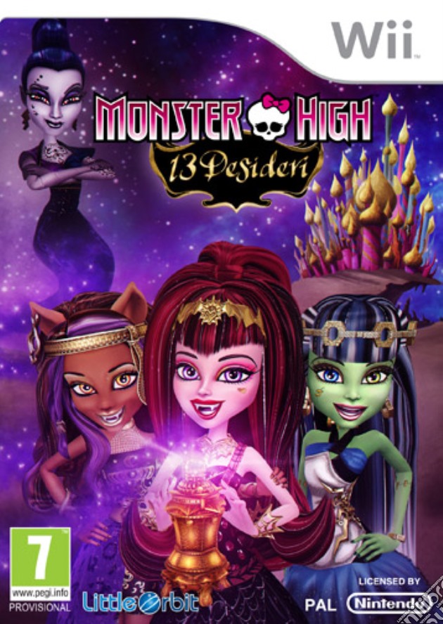 Monster High: 13 desideri videogame di WII