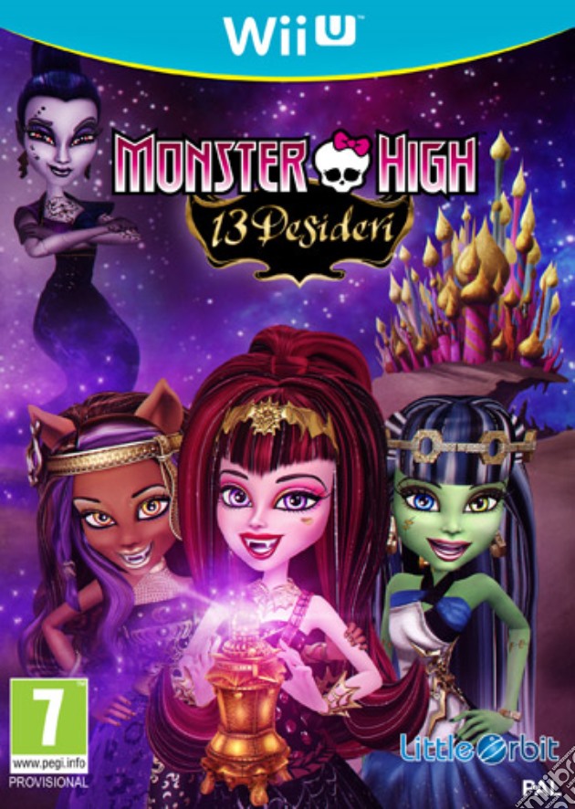Monster High: 13 desideri videogame di WIIU