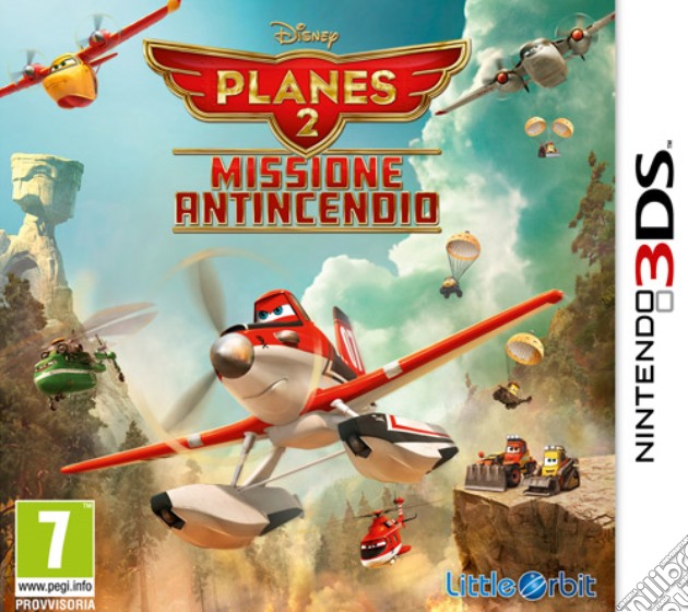 Disney Planes 2: Missione Antincendio videogame di 3DS