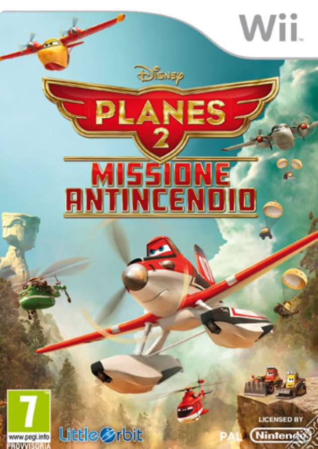 Disney Planes 2: Missione Antincendio videogame di WII