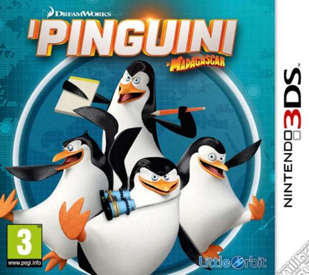 I Pinguini di Madagascar videogame di 3DS