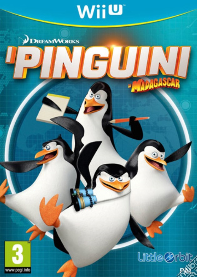 I Pinguini di Madagascar videogame di WIIU