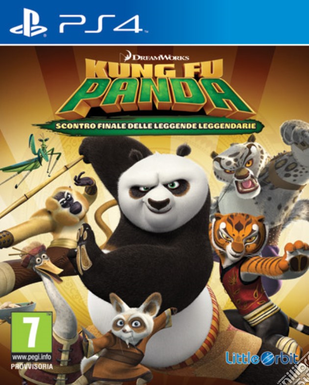 Kung Fu Panda: Scontro Finale Leggende videogame di PS4