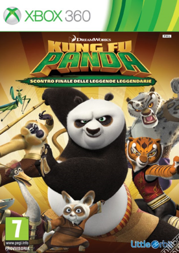 Kung Fu Panda: Scontro Finale Leggende videogame di X360