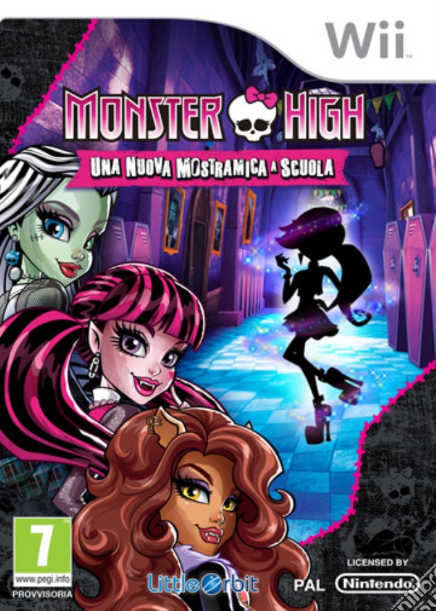 Monster High: Nuova Mostramica a Scuola videogame di WII