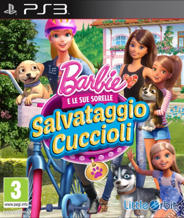 Barbie e sorelle: Salvataggio Cuccioli videogame di PS3