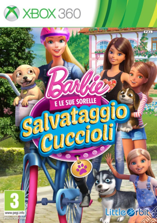 Barbie e sorelle: Salvataggio Cuccioli videogame di X360