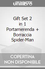 Gift Set 2 in 1 Portamerenda + Borraccia Spider-Man videogame di GGIF