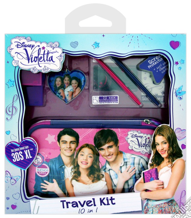 TWO DOTS Travel Kit Disney Violetta 3DSX videogame di 3DS