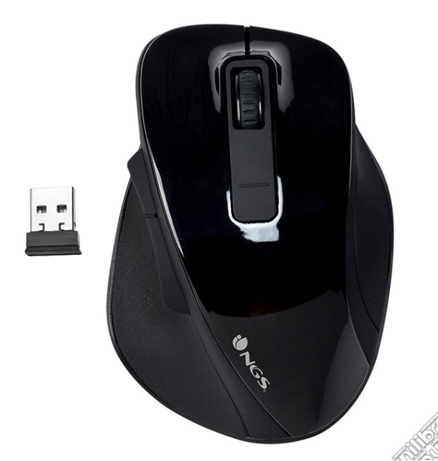 NGS Wireless Mouse Bow Black videogame di HKMO