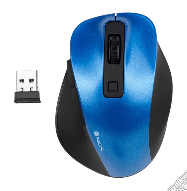 NGS Wireless Mouse Bow Mini Blue videogame di HKMO