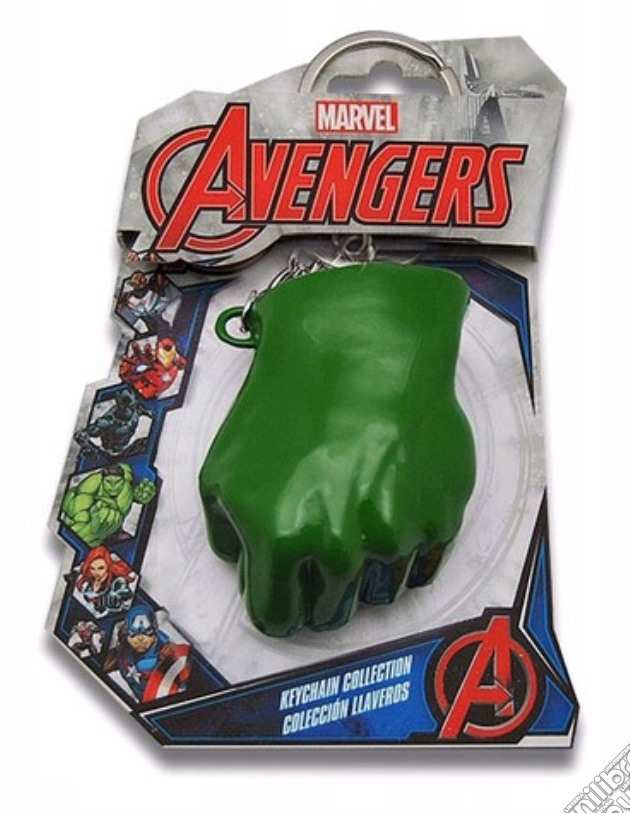 Portachiavi 3D Marvel Hulk Pugno videogame di GAPC