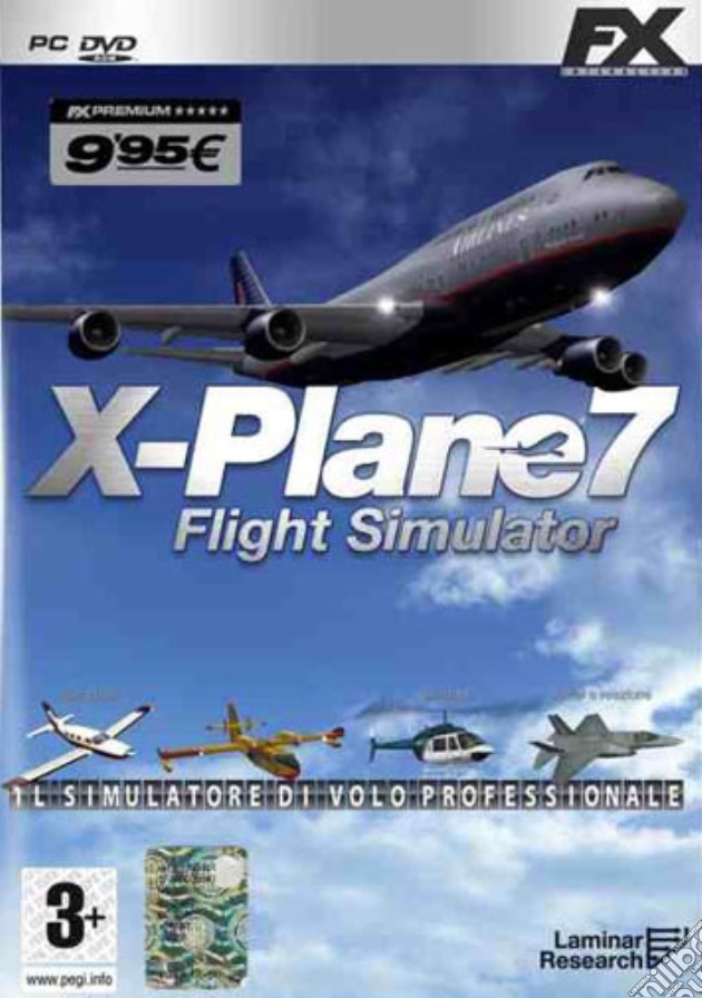X-Plane ver.7 Flight Simulator Premium videogame di PC
