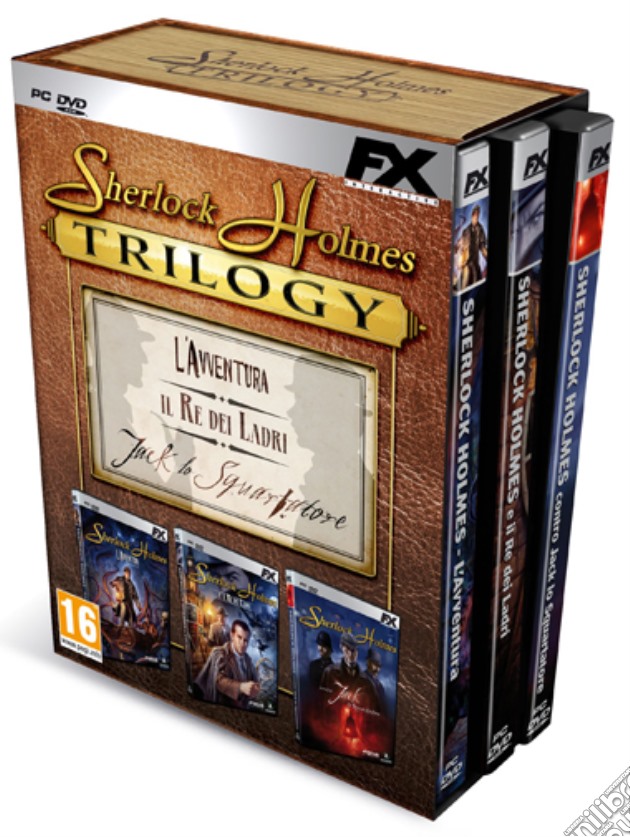Sherlock Holmes Trilogy Deluxe videogame di PC