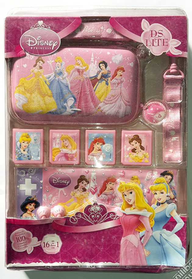 NDSLite Kit 16 in 1 Princess videogame di NDS