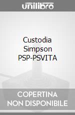 Custodia Simpson PSP-PSVITA videogame di PSP