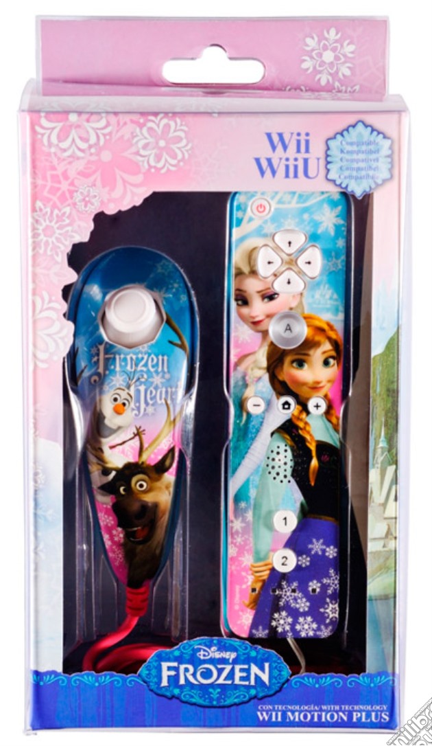 Controller Kit Disney Frozen videogame di WII