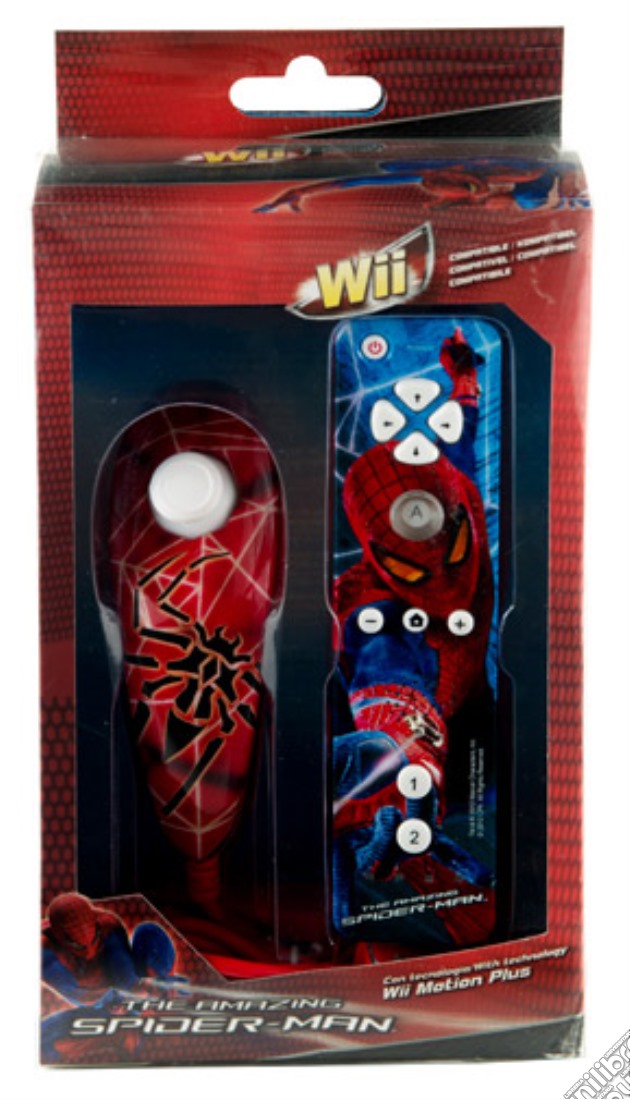 Controller Kit Amazing Spiderman videogame di WII