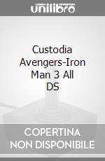 Custodia Avengers-Iron Man 3 All DS videogame di 3DS