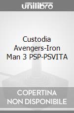 Custodia Avengers-Iron Man 3 PSP-PSVITA videogame di PSP