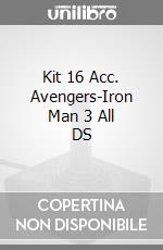 Kit 16 Acc. Avengers-Iron Man 3 All DS videogame di 3DS