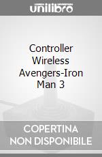 Controller Wireless Avengers-Iron Man 3 videogame di PS3