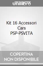 Kit 16 Accessori Cars PSP-PSVITA videogame di PSP