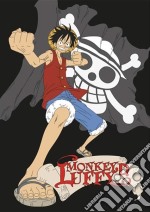 Coperta Pile One Piece Monkey D.Luffy e Jolly Roger