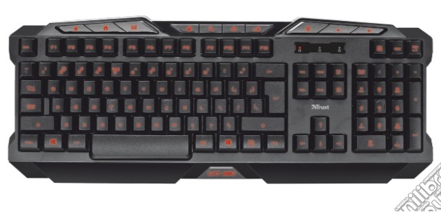 TRUST GXT 280 LED Illum. Gaming Keyboard videogame di ACC