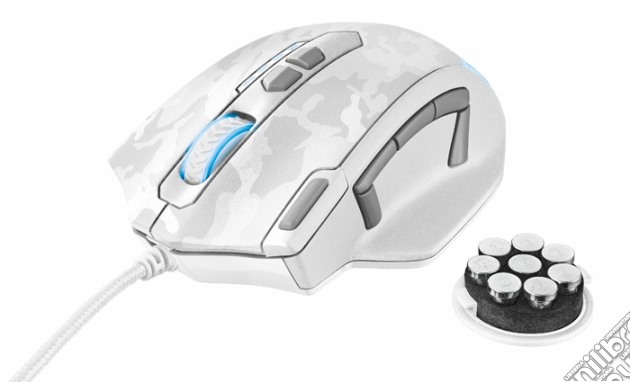 TRUST GXT 155W Gaming Mouse - White videogame di ACC