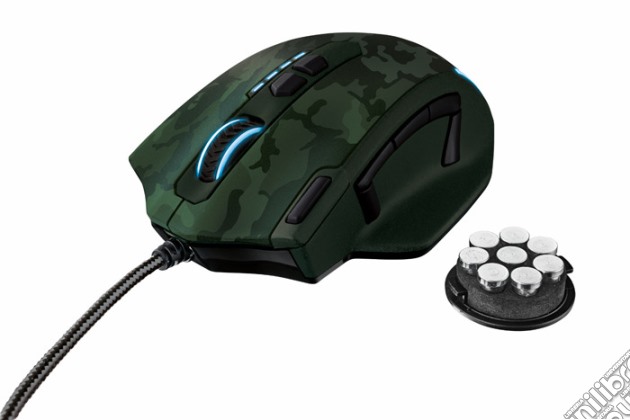 TRUST GXT 155C Gaming Mouse - Green videogame di ACC
