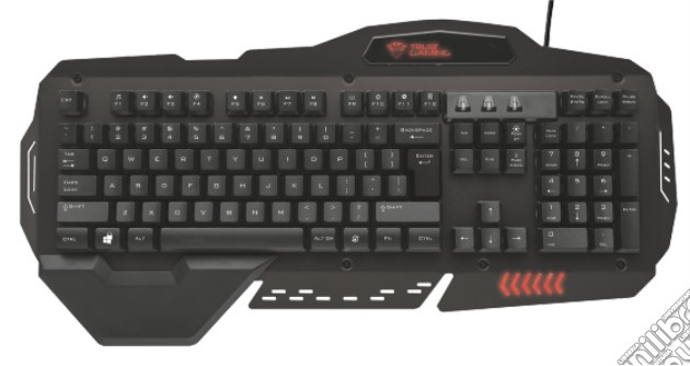 TRUST GXT 850 Metal Gaming Keyboard IT videogame di ACC