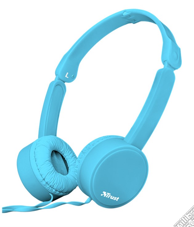 TRUST Nano Foldable Headphones - blue videogame di ACC