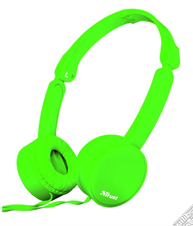 TRUST Nano Foldable Headphones - green videogame di ACC