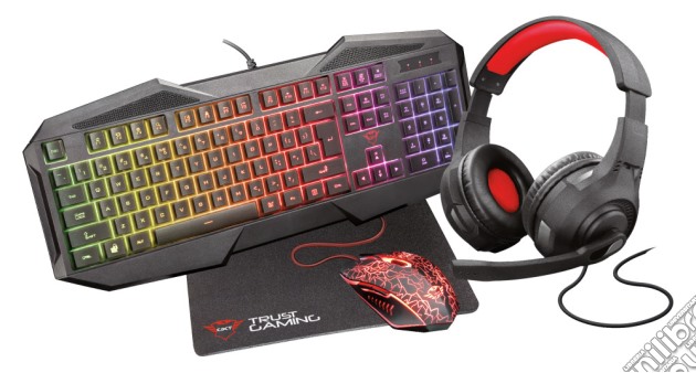 TRUST GXT 1180RW Gaming Bundle 4 Access. videogame di ACC