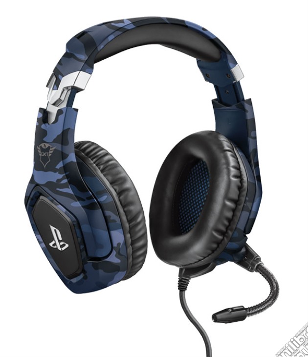 TRUST GXT 488 Forze-B PS4 Headset Blue videogame di ACC