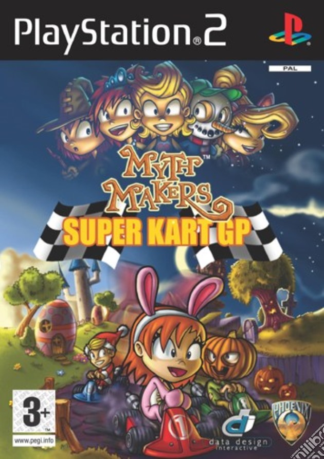 Myth Makers Super Kart GP videogame di PS2