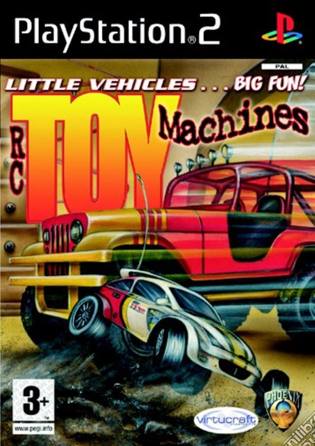 RC Toy Machines videogame di PS2