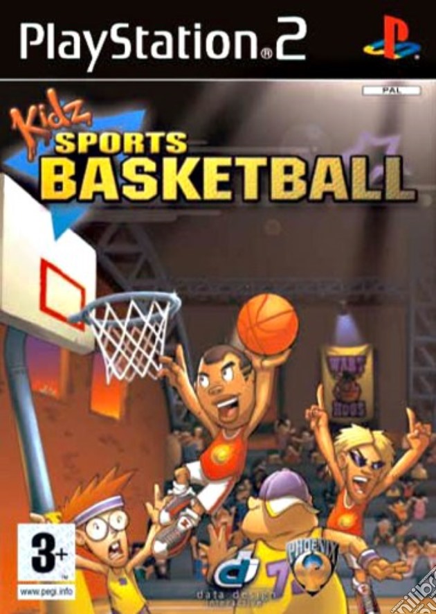 Kidz Sports Basketball videogame di PS2