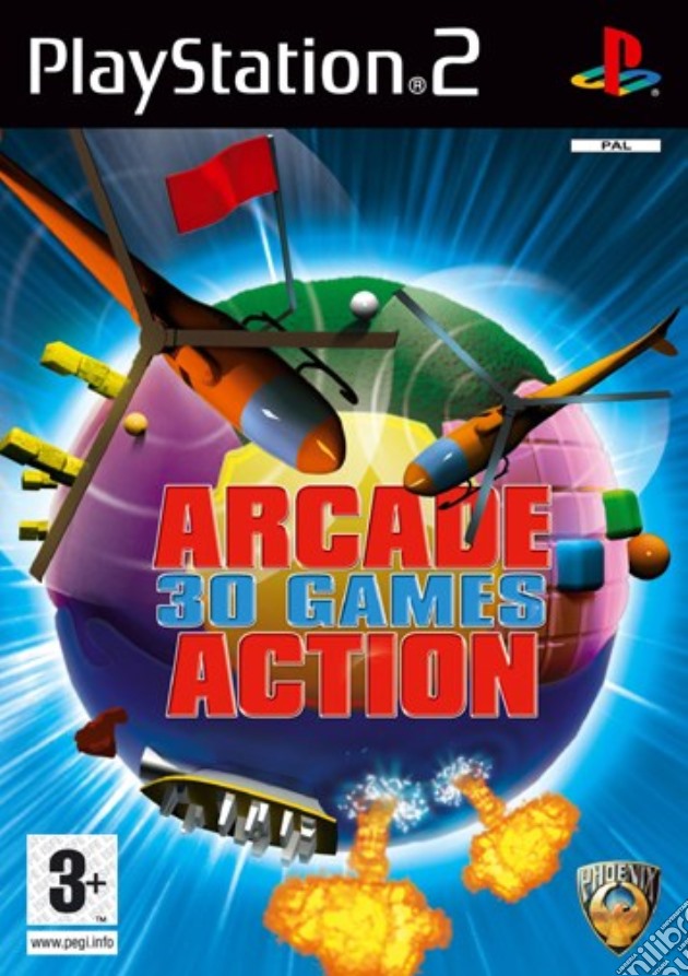 30 Arcade Action videogame di PS2